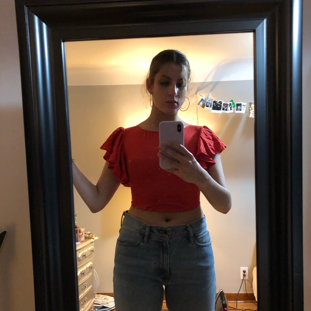 Backless top